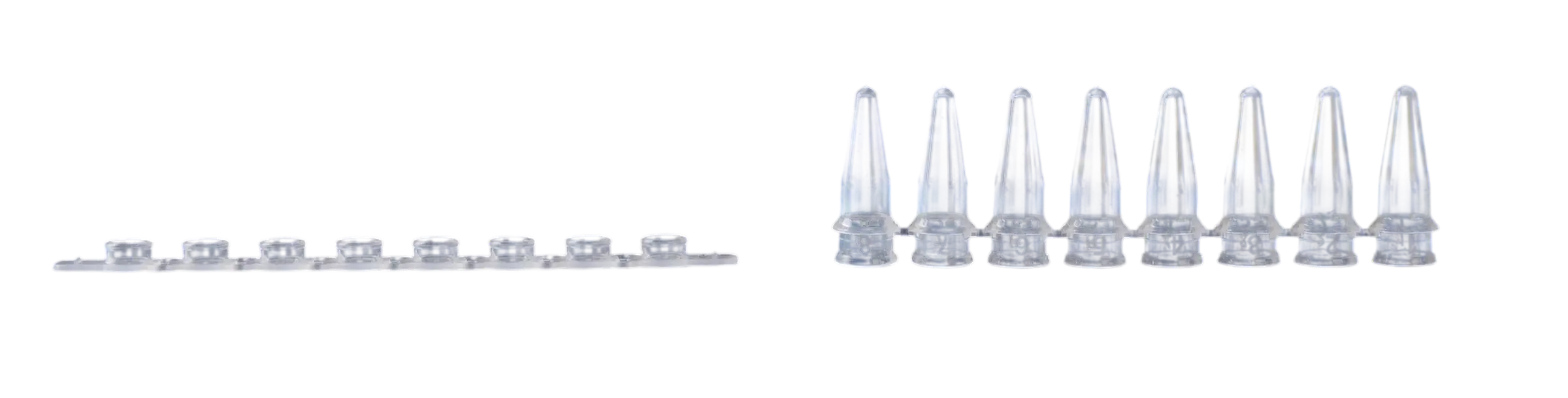 8 Interrow PCR Tubes